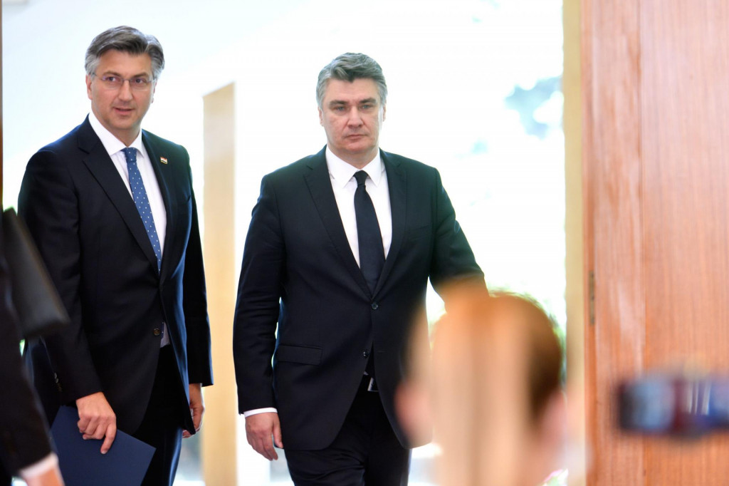 Premijer Andrej Plenković i predsjednik RH Zoran Milanović&lt;br /&gt;
&lt;br /&gt;
&lt;br /&gt;
 