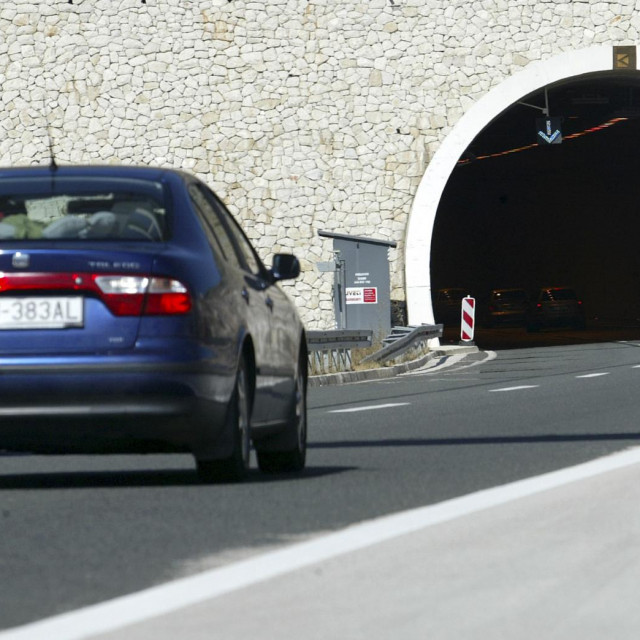 Tunel Konjsko izgrađen je na dionici Dalmatine