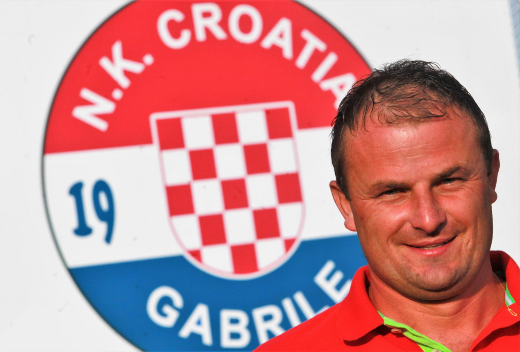 Mario Mostina je od 19. kolovoza 2020. predsjednik Nogometnog kluba Croatia Gabrili foto: Tonči Vlašić