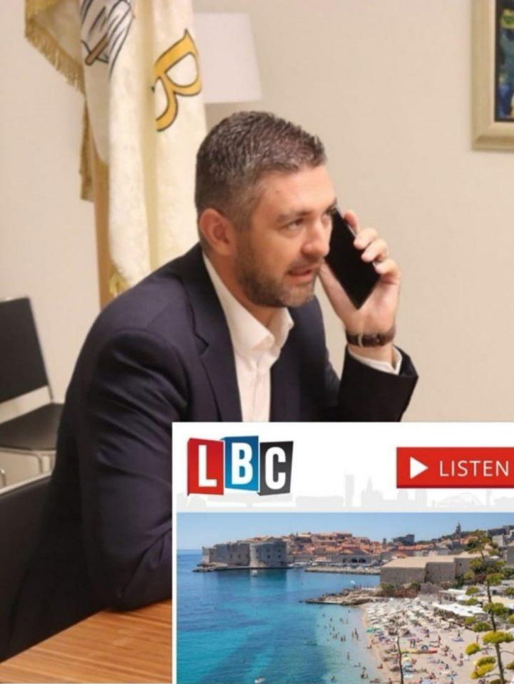 Mato Franković u programu londonske radio postaje LBC