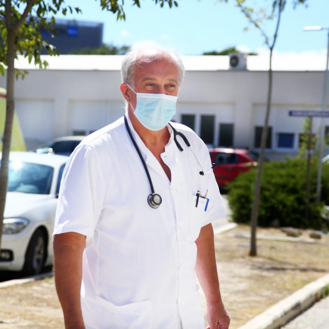 Dr. Ivo Ivić: Od 17. lipnja kada možemo kazati da je počeo drugi val, u KBC-u Split je hospitalizirano 155 bolesnika s COVID bolesti, a njihova prosječna životna dob je 66 godina