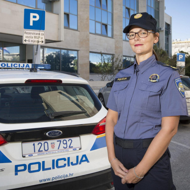 Antonela Lolić, glasnogovornica Policijske uprave splitsko-dalmatinske&lt;br /&gt;
 
