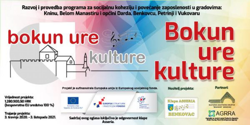 Projekt Bokun ure kulture u Benkovcu