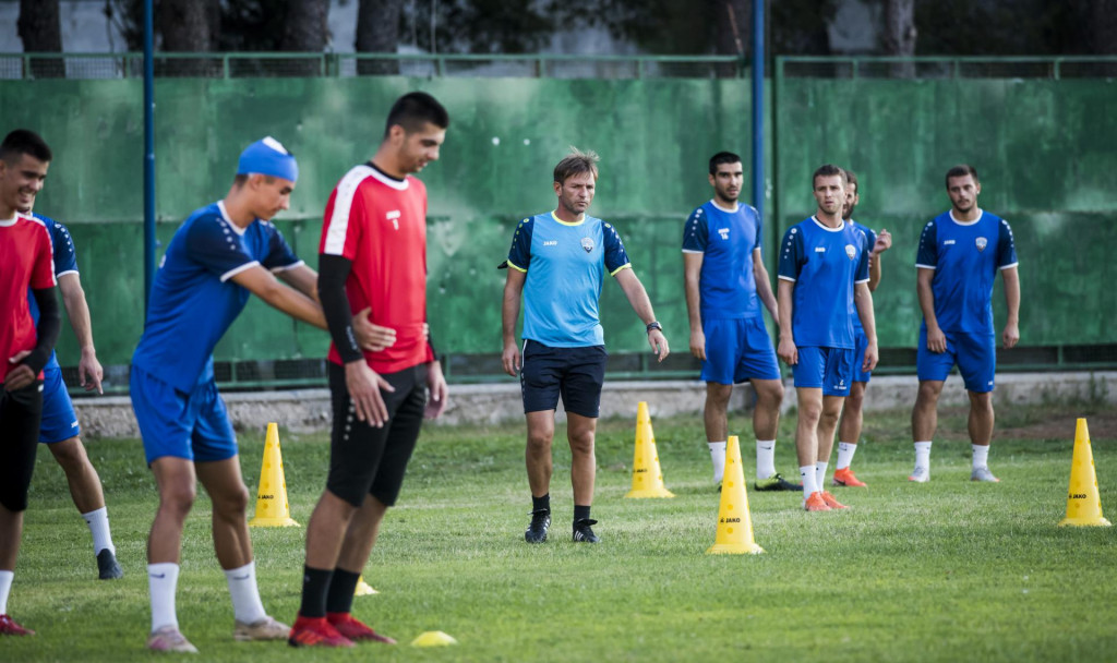 Trening igrača Šibenika uoči gostovanja u Koprivnici