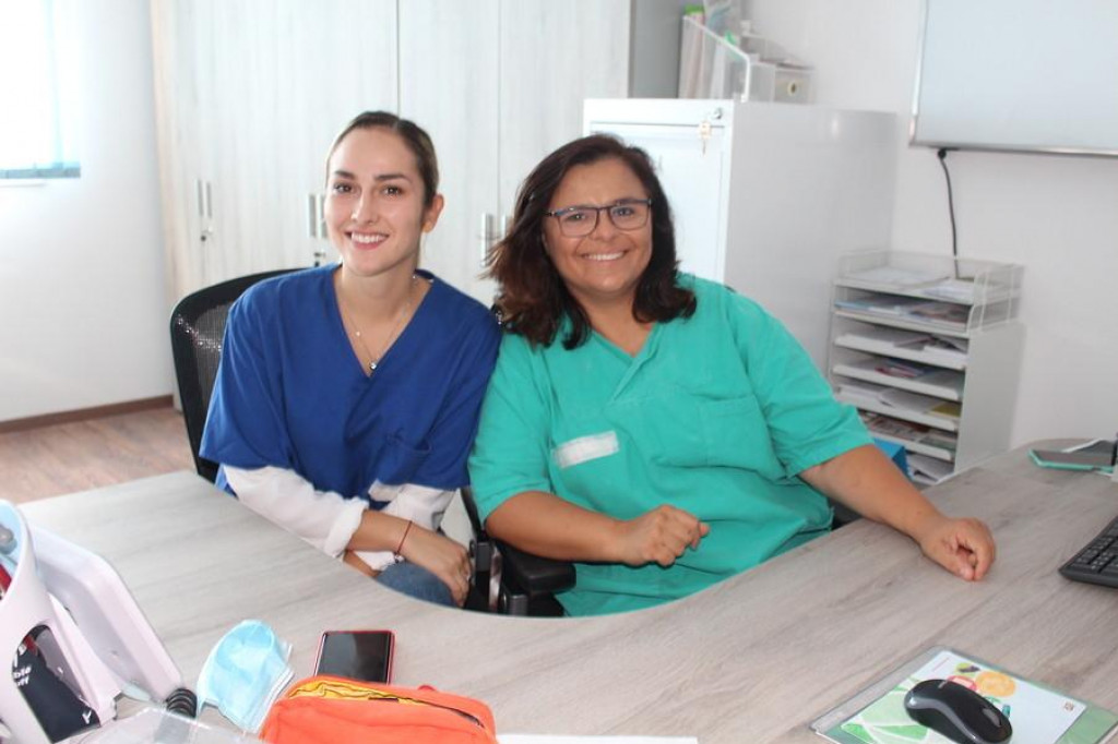 Dermatologinja Adriana Maria Camino Varela i medicinska sestra Monika Karamatić