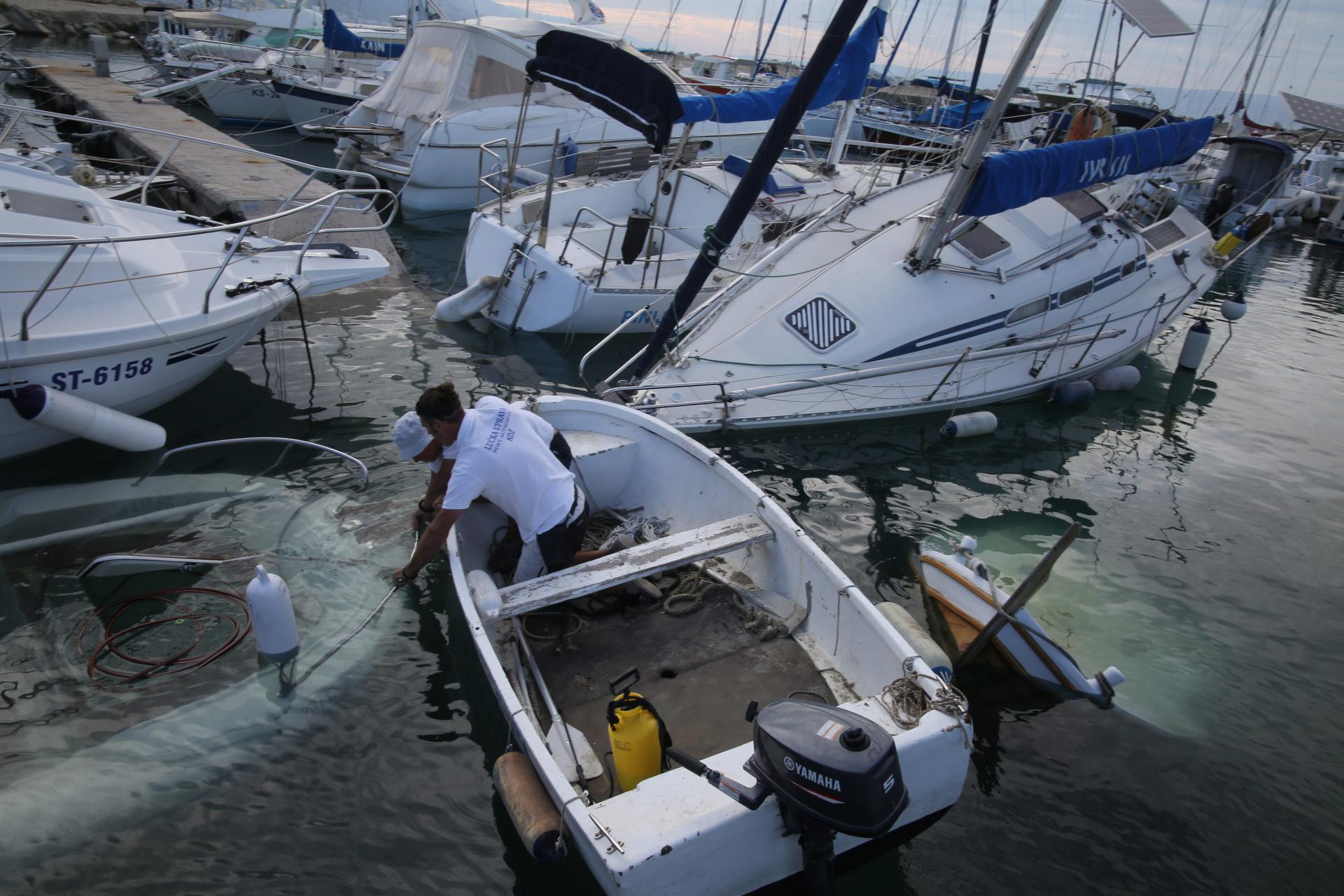 Slobodna Dalmacija Mediteranski Uragan Poharao Zapadni Dio Gr Ke