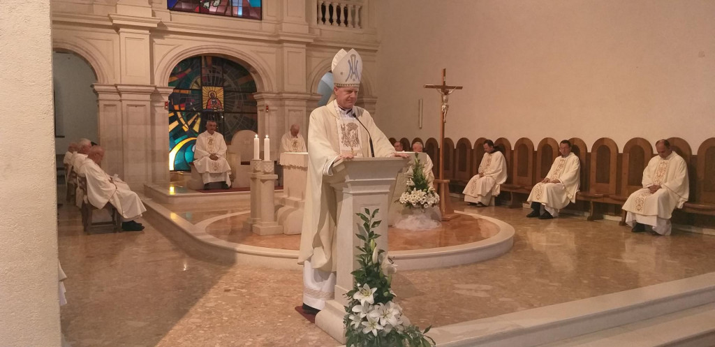 Novozaređeni biskup obratio se vjernicima u Gospinu svetištu 