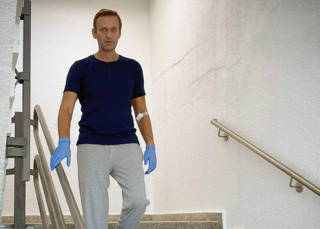 Aleksej Navaljni u berlinskoj bolnici