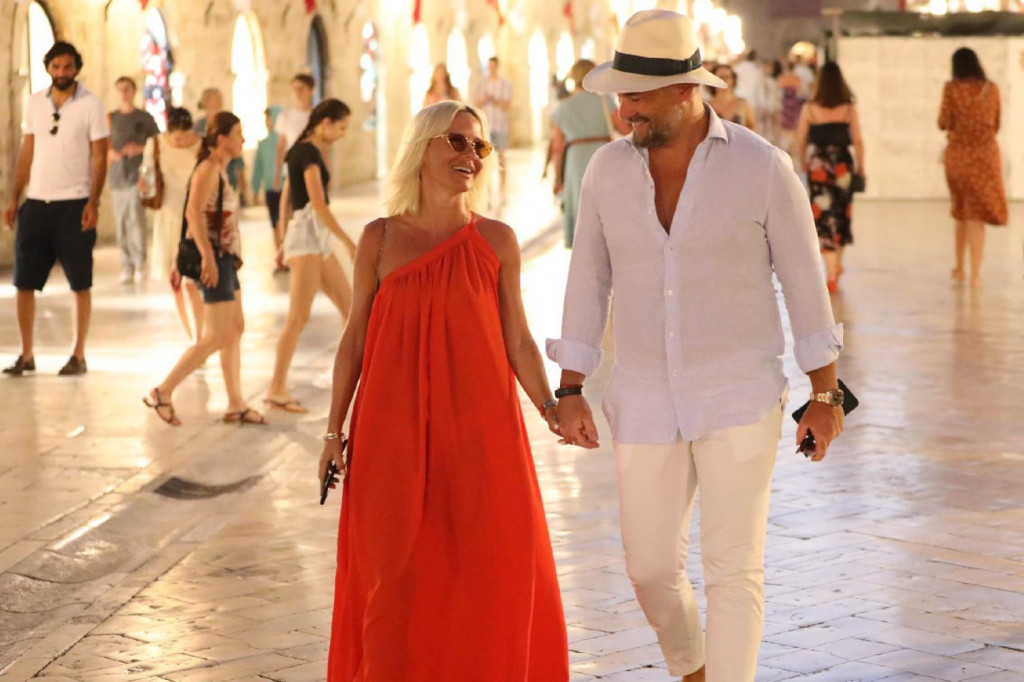 Maja Šuput ovog ljeta u Dubrovniku sa suprugom Nenadom