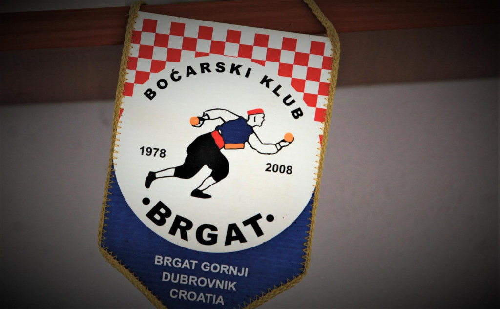 Zastavica Boćarskog kluba Brgat foto: Tonči Vlašić