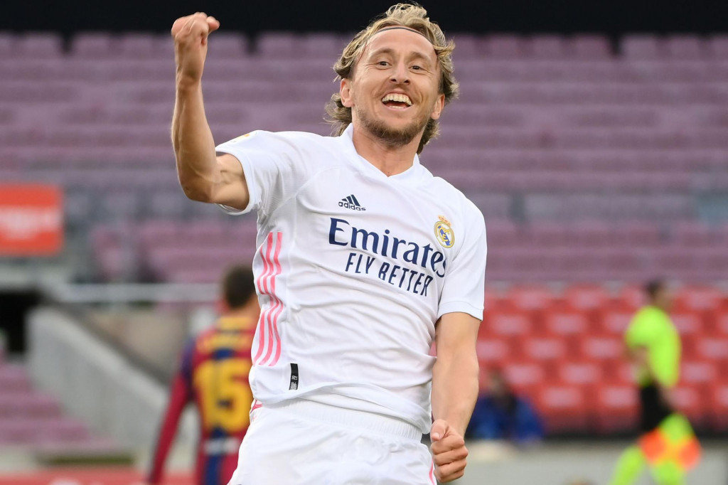 Luka Modrić igra u Španjolskoj za Real Madrid