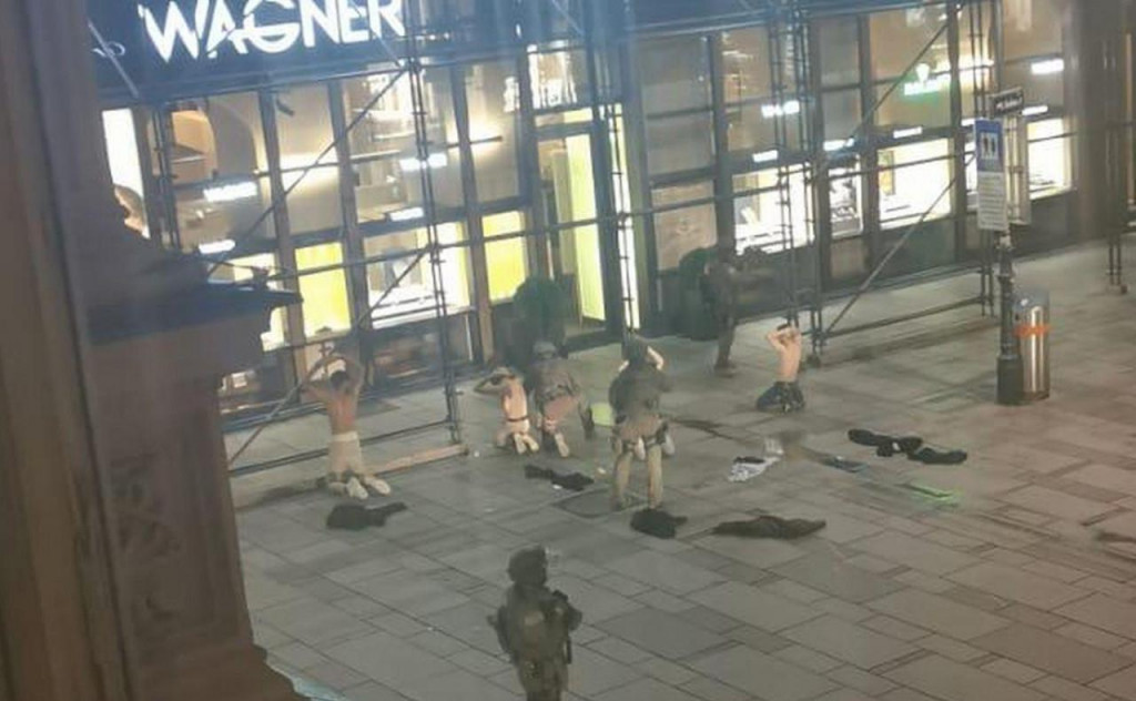 Navodna predaja terorista u Beču