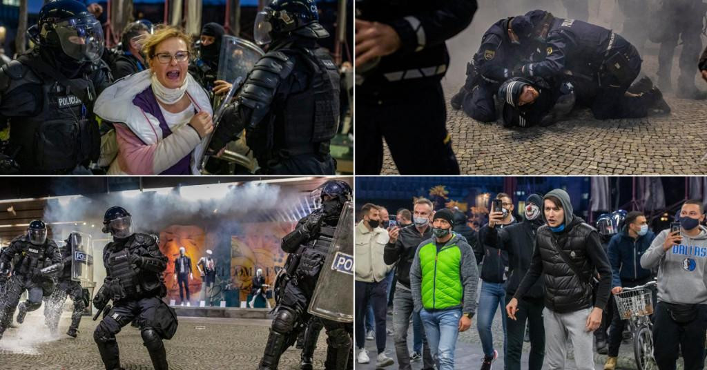Neredi i sukobi u Ljubljani