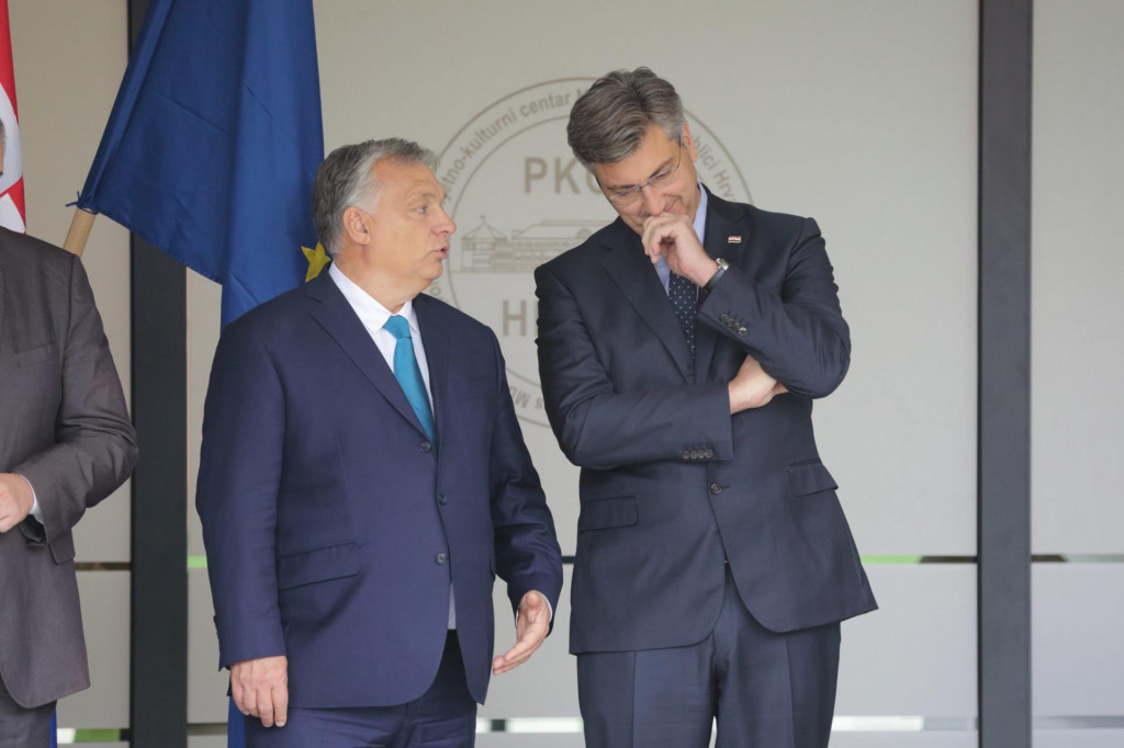 &lt;br /&gt;
&lt;br /&gt;
Na fotografiji: Andrej Plenkovic i Viktor Orban.&lt;br /&gt;
 