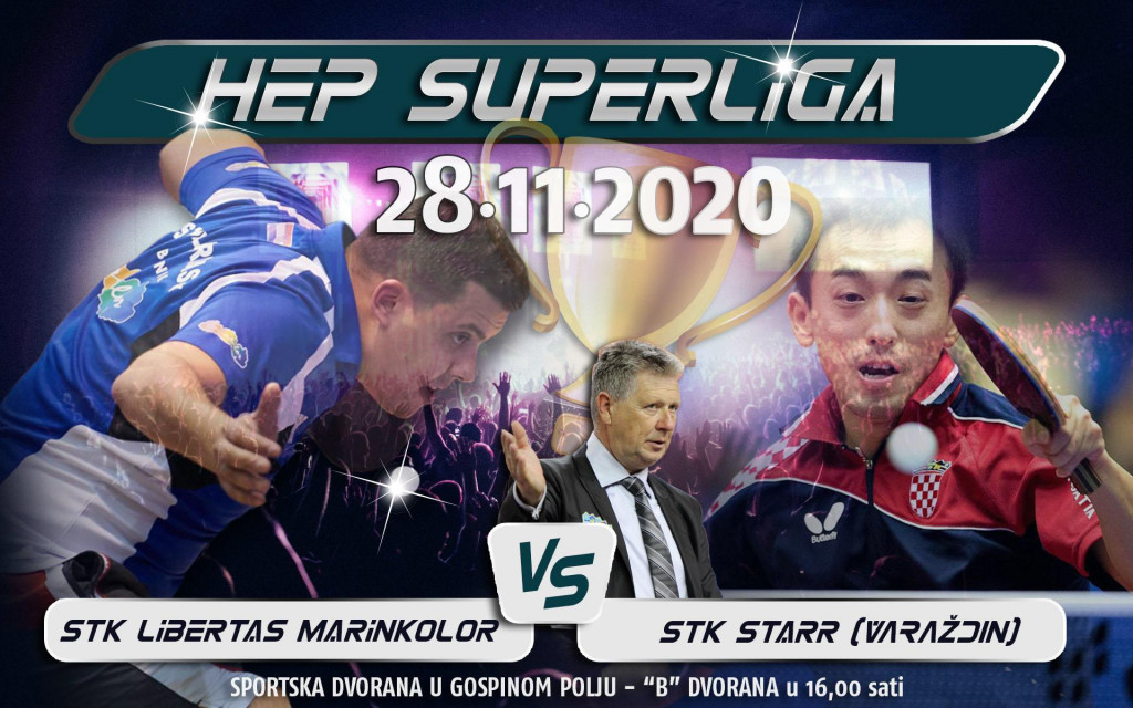 Dubrovački klub najavljuje super derbi HEP Hrvatske Super lige: Libertas Marinkolor - StaRR, doprvak kontra prvaka - subota, 28. studenog, u Gospinom polju