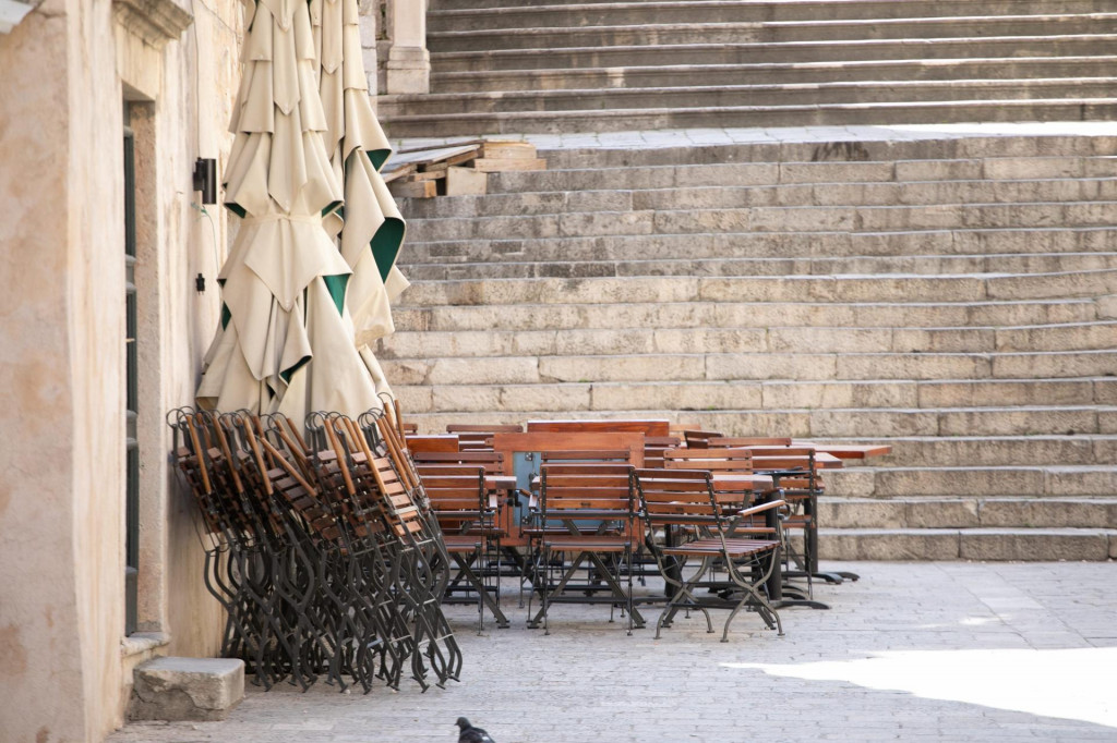 Od subote zatvaraju se svi ugostiteljski objekti u Dubrovniku