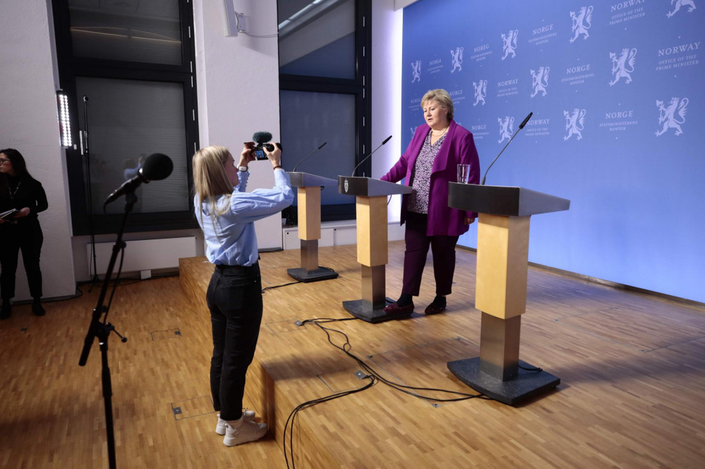 Norvešk premijerka Erna Solberg