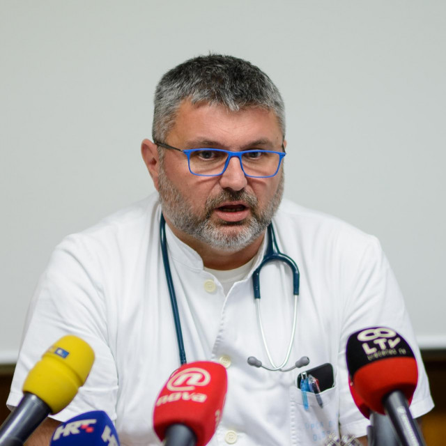 Specijalist infektologije dr.med. Stjepan Đuričić, voditelj Odjela za infektologiju Opće bolnice Dubrovnik