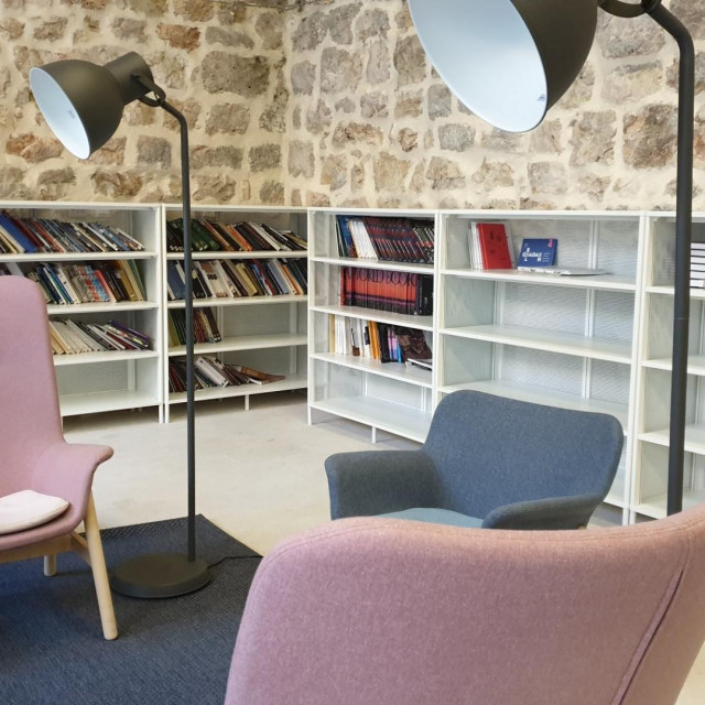 Društvo arhitekata Dubrovnik, knjižnica u Lazaretima