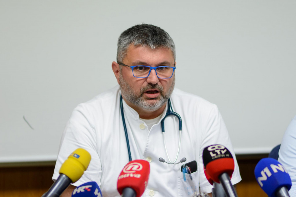 Specijalist infektologije dr.med. Stjepan Đuričić, voditelj Odjela za infektologiju Opće bolnice Dubrovnik
