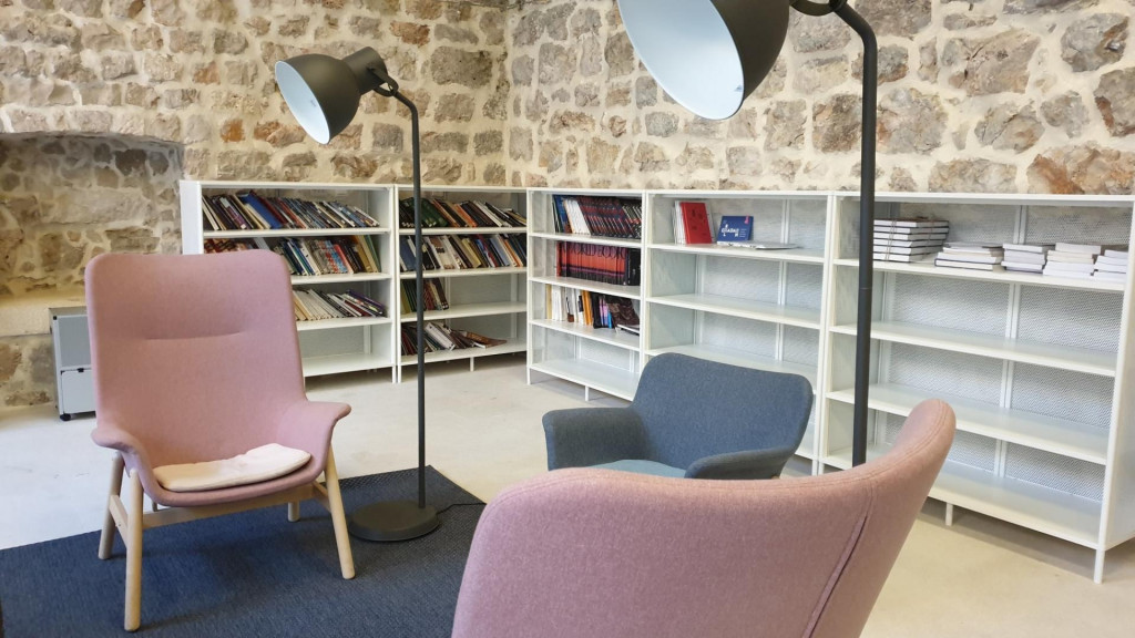 Društvo arhitekata Dubrovnik, knjižnica u Lazaretima
