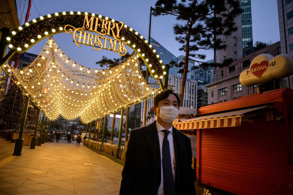 Božićna dekoracija i u glavnom gradu Južne Koreje, Seulu
