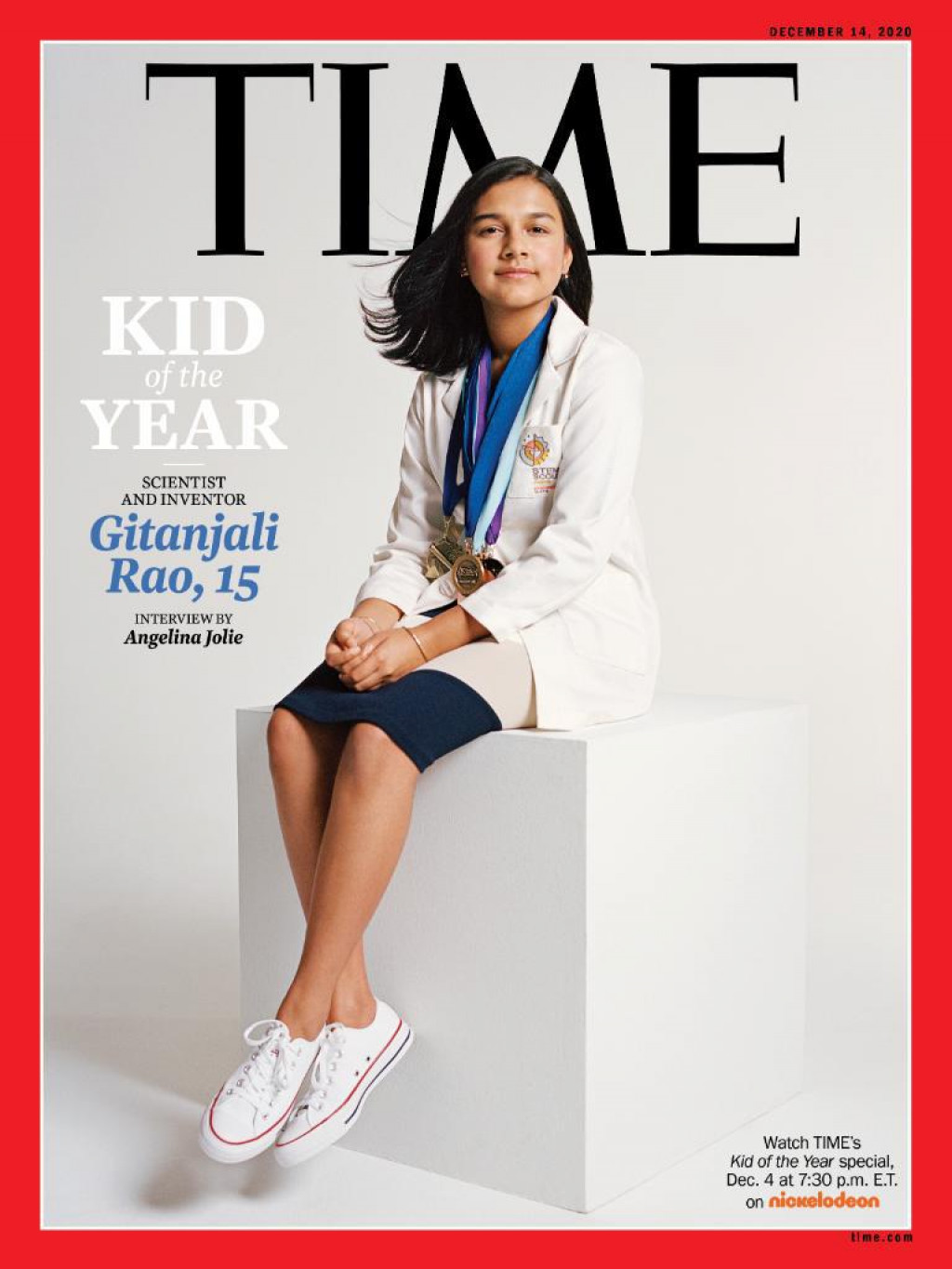New image released by Rosario Dawson on Twitter with the following caption: RT @TIME: Introducing the first-ever Kid of the Year, Gitanjali Rao https://t.co/Hvgu3GLoNs https://t.co/4zORbRiGMU *** No USA Distribution *** For Editorial Use Only *** Not to be Published in Books or Photo Books ***&lt;br /&gt;
Please note: Fees charged by the agency are for the agency’s services only, and do not, nor are they intended to, convey to the user any ownership of Copyright or License in the material. The agency does not claim any ownership including but not limited to Copyright or License in the attached material. By publishing this material you expressly agree to indemnify and to hold the agency and its directors, shareholders and employees harmless from any loss, claims, damages, demands, expenses (including legal fees), or any causes of action or allegation against the agency arising out of or connected in any way with publication of the material.,Image: 573867527, License: Rights-managed, Restrictions: *** No USA Distribution *** For Editorial Use Only *** Not to be Published in Books or Photo Books *** Handling Fee Only ***, Model Release: no, Credit line: Twitter/ddp USA/Profimedia
