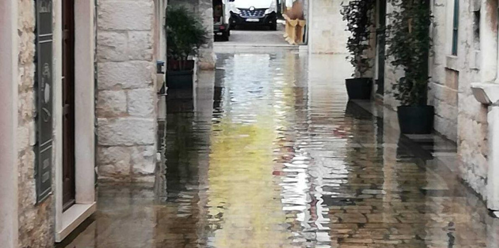 Poplava u Trogiru