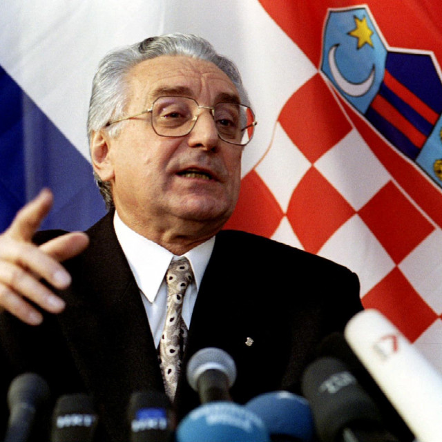 Prvi hrvatski predsjednik Franjo Tuđman