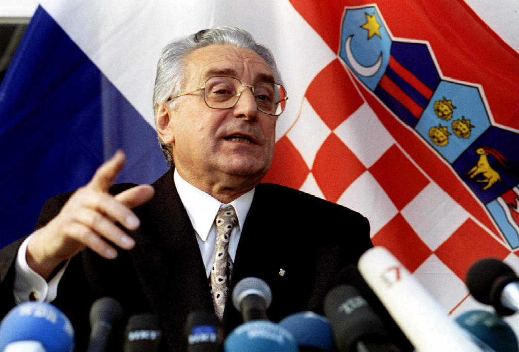 Prvi hrvatski predsjednik Franjo Tuđman