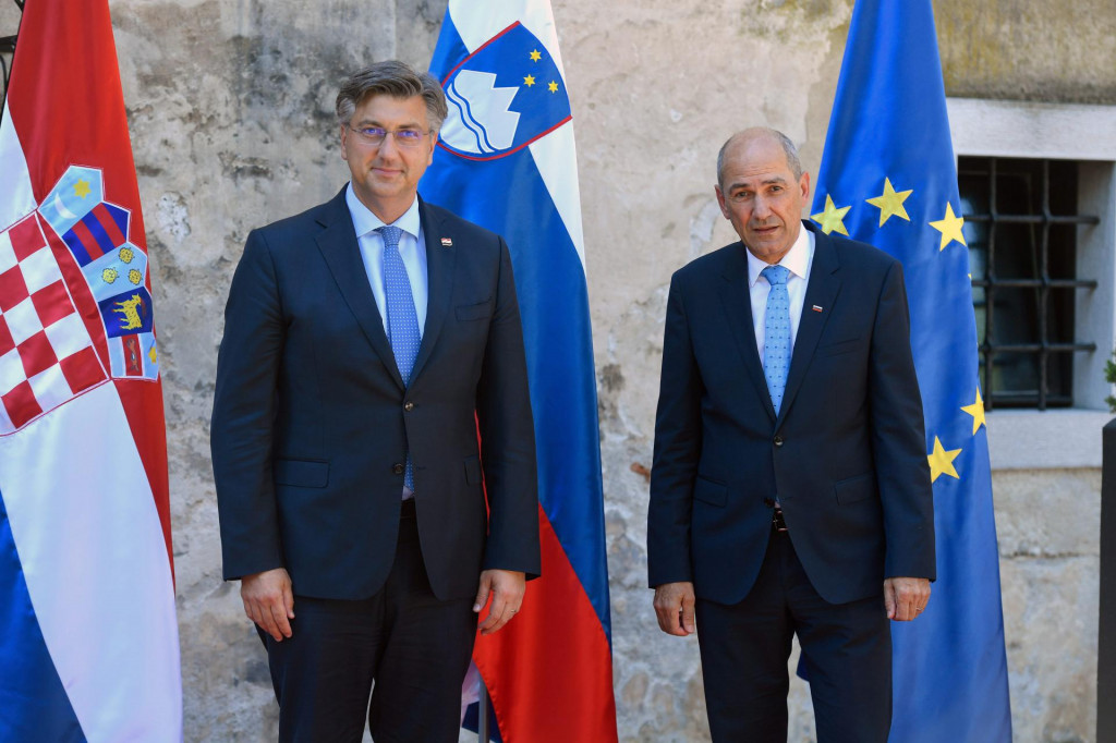 Premijeri dviju susjednih zemalja susreli su se u Otočcu ob Krki u srpnju ove godine