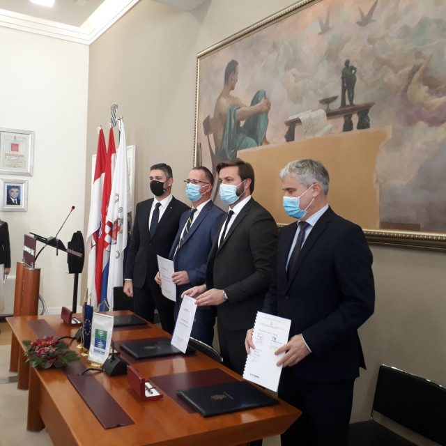 S potpisivanja ugovora o Aglomeraciji Dubrovnik