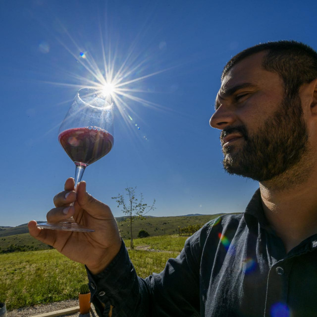 Juraj Sladić vjerojatno je najmlađi vinar iz ovog dijela svijeta
