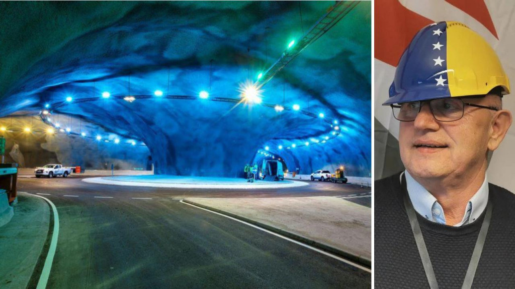 Inženjer Senad Biščević,koji ljeta provodi u svojim Vodicama, radio je na novoj svjetskoj atrakciji - podzemnom tunelu na Farskim otocima