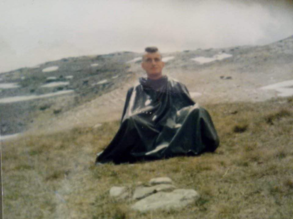 Miro Bulj na ratištu, 1994. godine. 