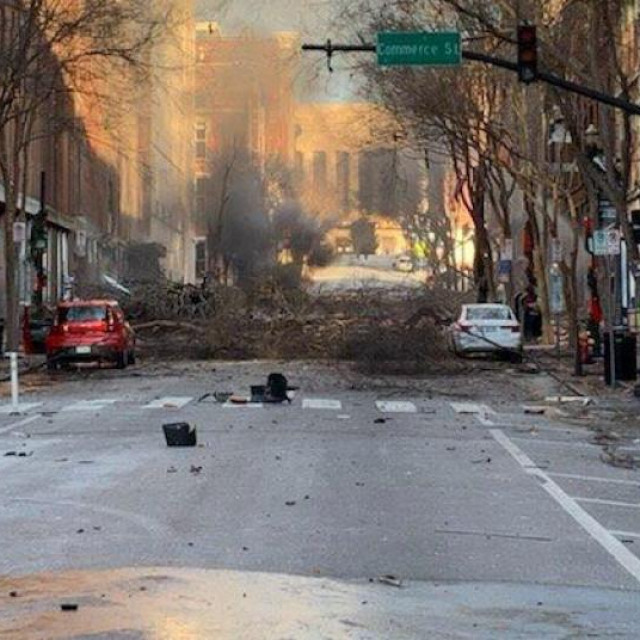 eksplozija u centru Nashvillea