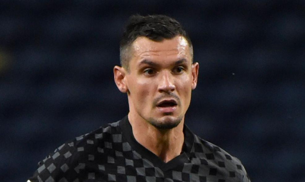 Croatia&amp;#39;s defender Dejan Lovren controls the ball during the UEFA Nations League A group 3 football match between Portugal and Croatia at the Dragao Stadium in Porto on September 5, 2020. (Photo by MIGUEL RIOPA/AFP)