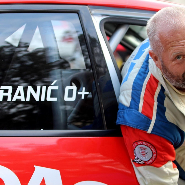 Maro Franić, višestruki državni prvak, vozač Dubrovnik Racinga foto: Tonči Vlašić
