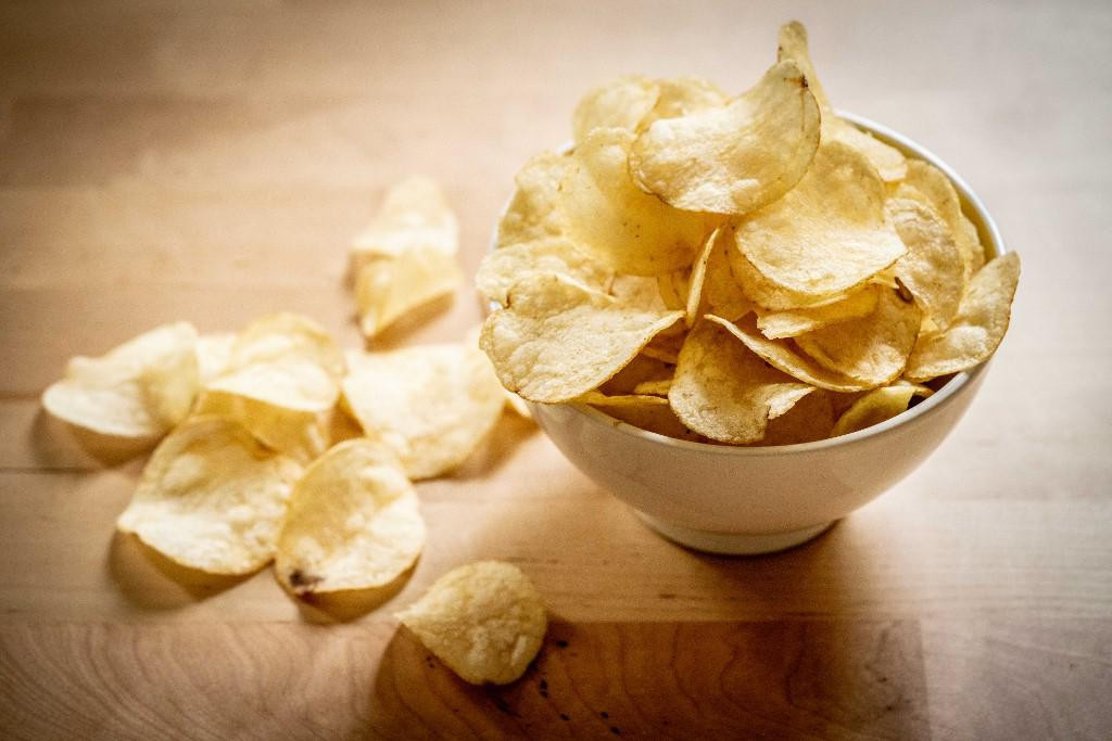 Potato chips. 
&lt;br&gt;Bouzic, France 
&lt;br&gt;
&lt;br&gt;GARO/PHANIE