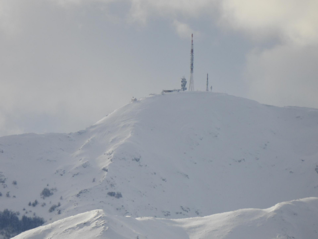Jutrošnji snimak vrha Biokove iz Imotskog