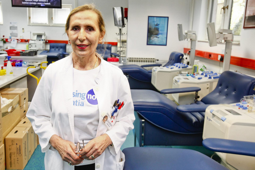 Doc. prim. dr. sc. Irena Jukić, ravnateljica Hrvatskog zavoda za transfuzijsku medicinu