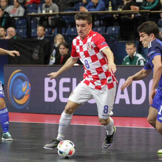 Dario Marinović na Europskom prvenstvu 2016. u Beogradu u utakmici protiv Kazahstana foto: Tonči Vlašić