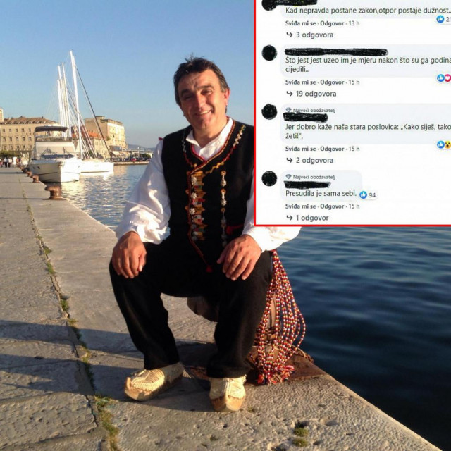 Branko Koloper i komentari na Facebooku