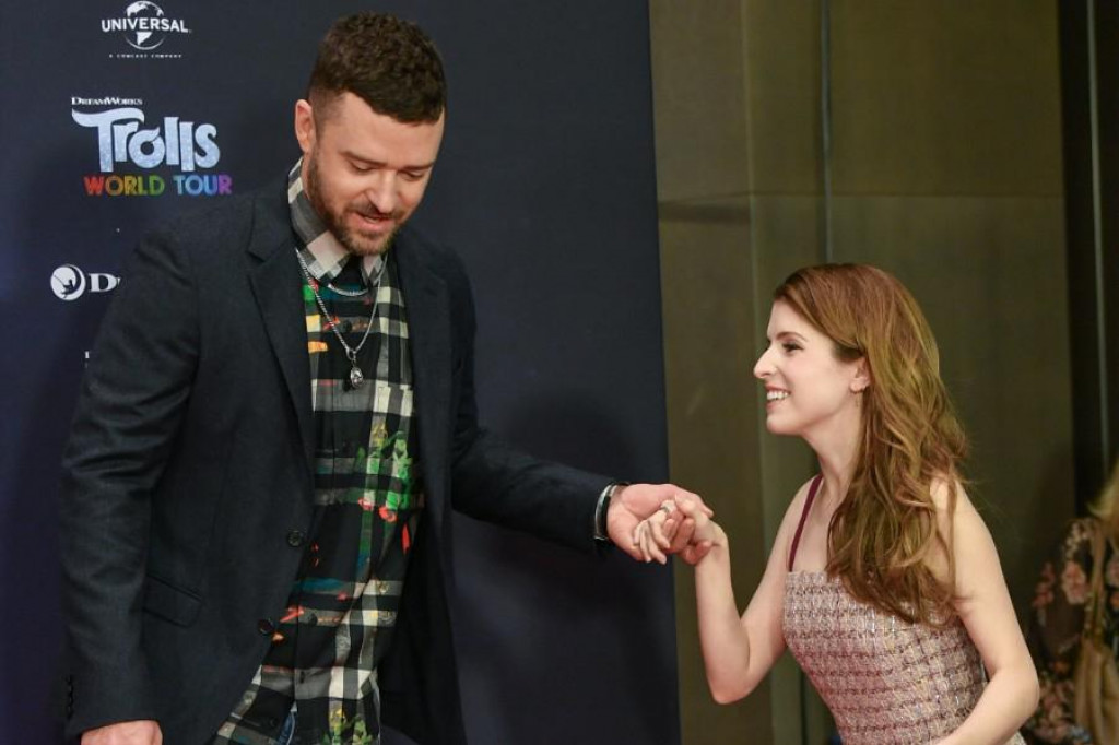 Justin Timberlake i Anna Kendrick na premijeri ”Trolova: Svjetske turneje”. Jessicu je mučio njihov odnos