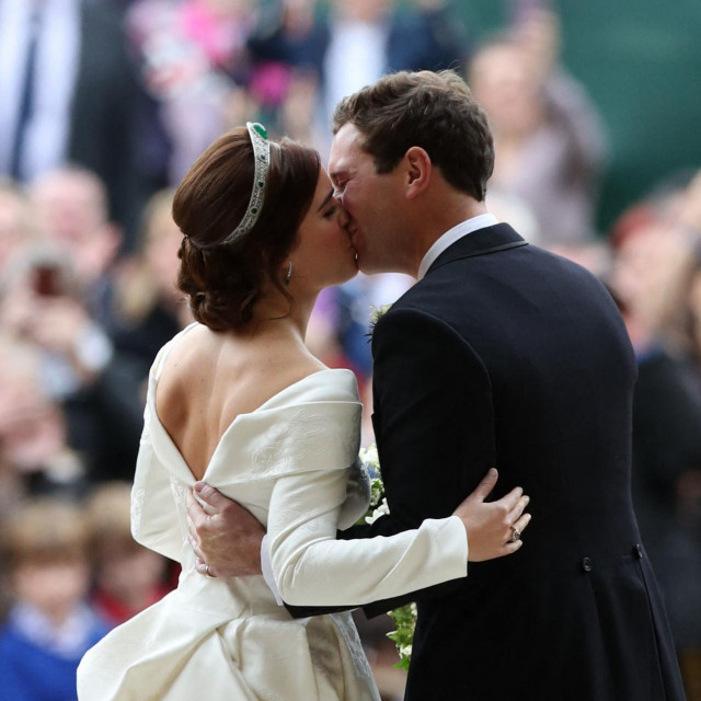 Princeza Eugenie udala se za Jacka Brooksbanka u listopadu 2018. u dvorcu Windsor