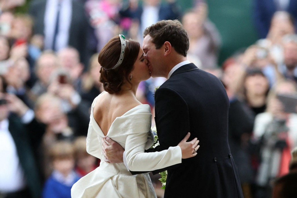 Princeza Eugenie udala se za Jacka Brooksbanka u listopadu 2018. u dvorcu Windsor