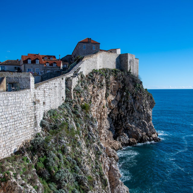 Dubrovnik, 11.02.2021. Zimska setnja praznim dubrovackim zidinama