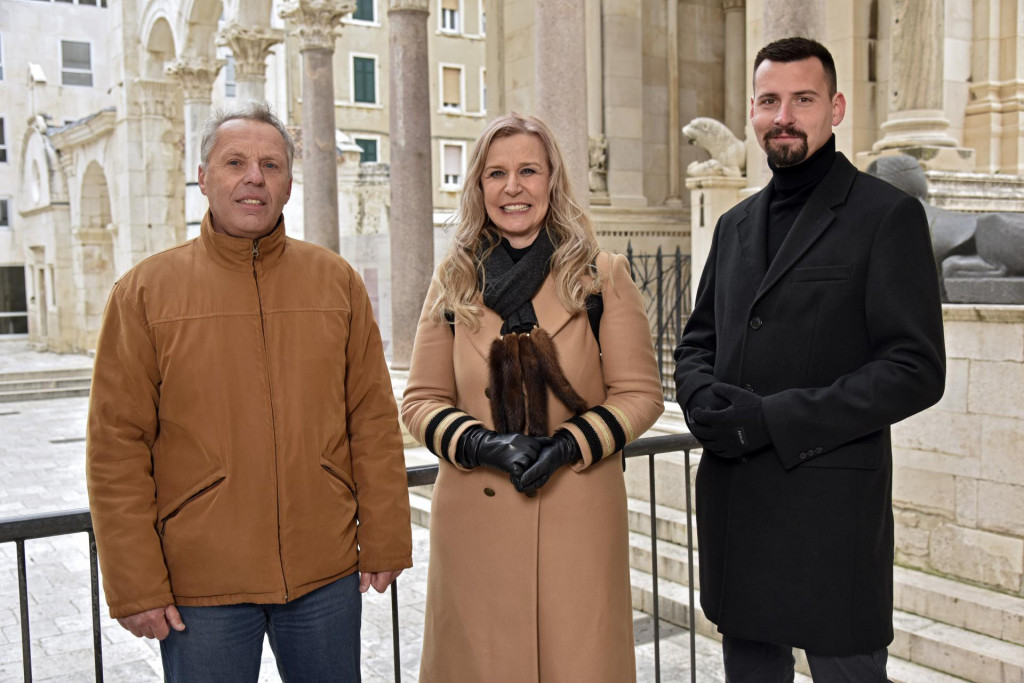 Srđan Marinić, Anita Birimiša i Bojan Ivošević