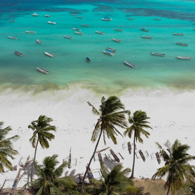 Prekrasne pješčane plaže u Zanzibaru