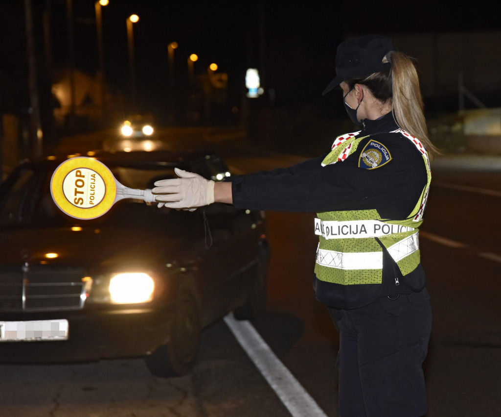 U sat vremena u Brnazama je zbog alkohola oduzeto pet vozačkih dozvola